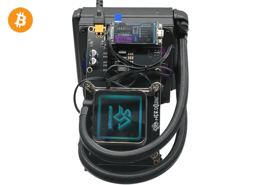 NerdQaxe++ Hydro 4.8T — SHA-256 Тих Hydro Bitcoin Майнер (USA Stock)