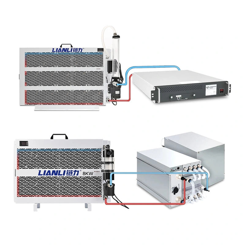 💧 LIANLI 12KW Радиатор за Водно Охлаждане — За Hydro ASIC Майнери