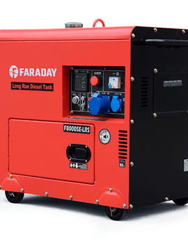 ДИЗЕЛОВ ГЕНЕРАТОР FARADAY 6.3 KW СЪС ЗВУКОИЗОЛАЦИЯ СЛЪНЧЕВА ПОДКРЕПА