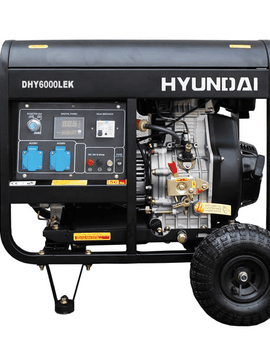 ДИЗЕЛОВ ГЕНЕРАТОР HYUNDAI 5 500W DHY6000LEK